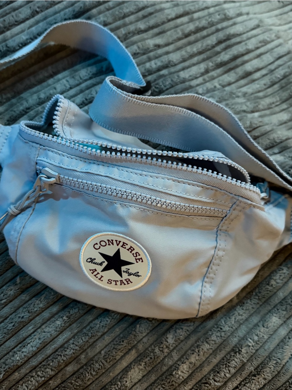 Converse All Star Light Blue Fanny pack